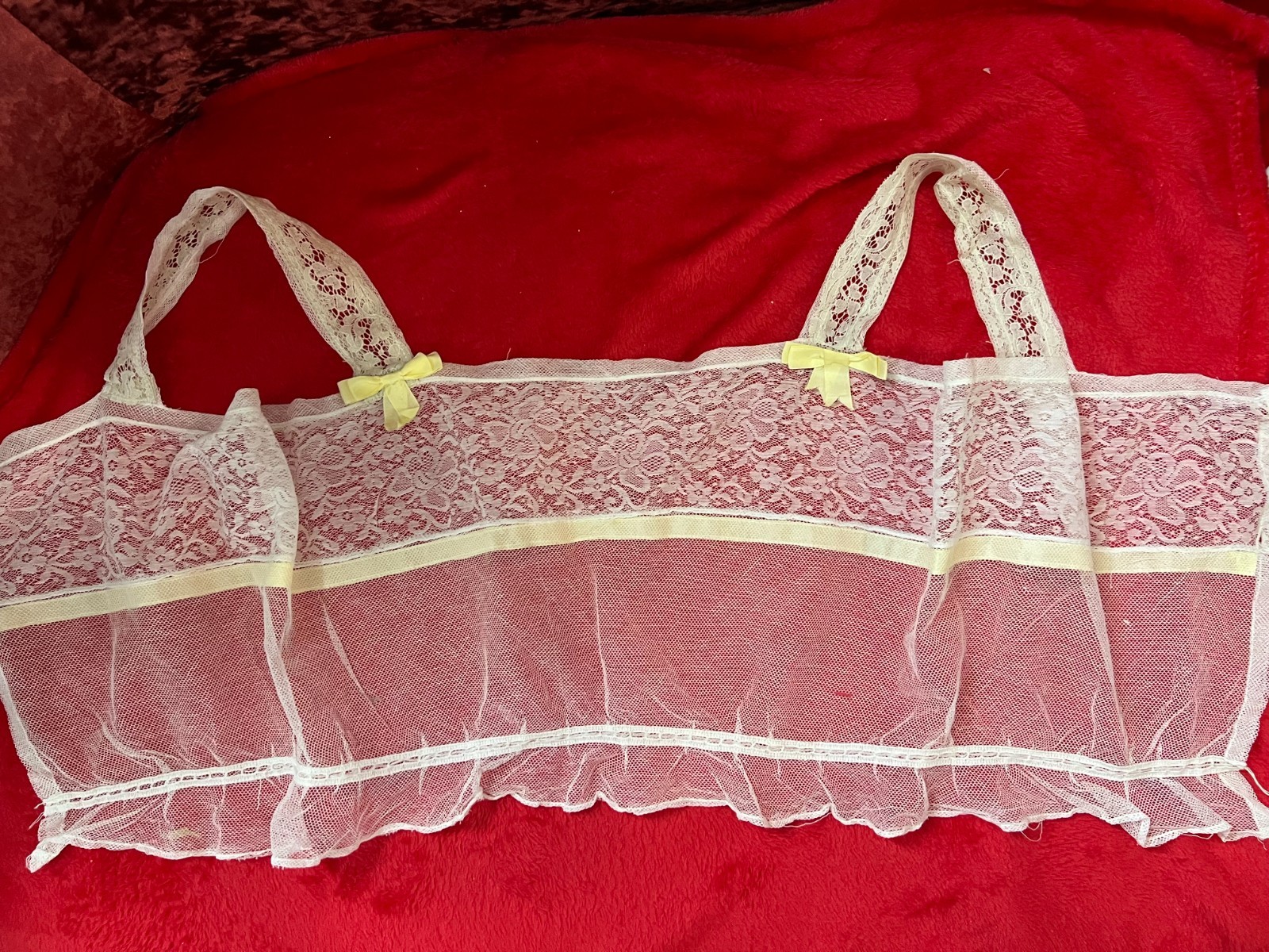 Antique lingerie. European-made corset, circa 1910–1920.