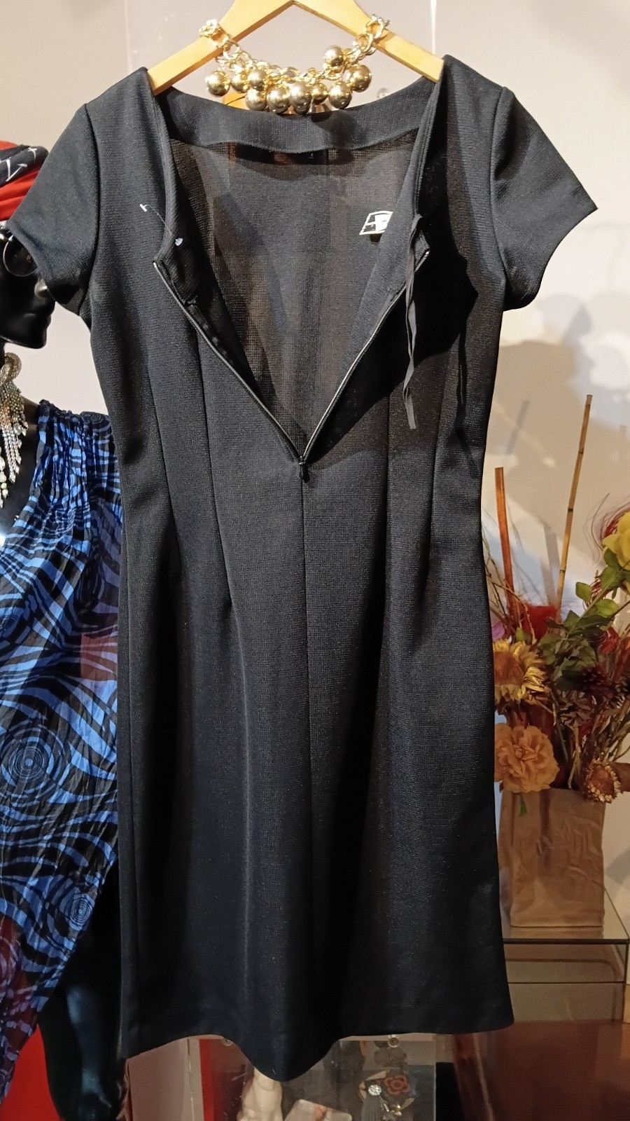 shift dress slightly sheer