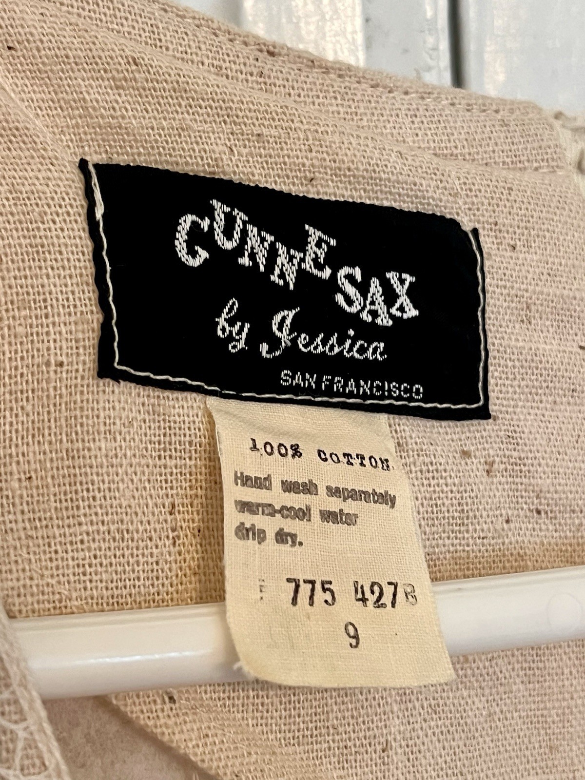 Gunne Sax Dress￼Black Tag, Size 9, Floor Length, Cotton, Near Perfect Condition