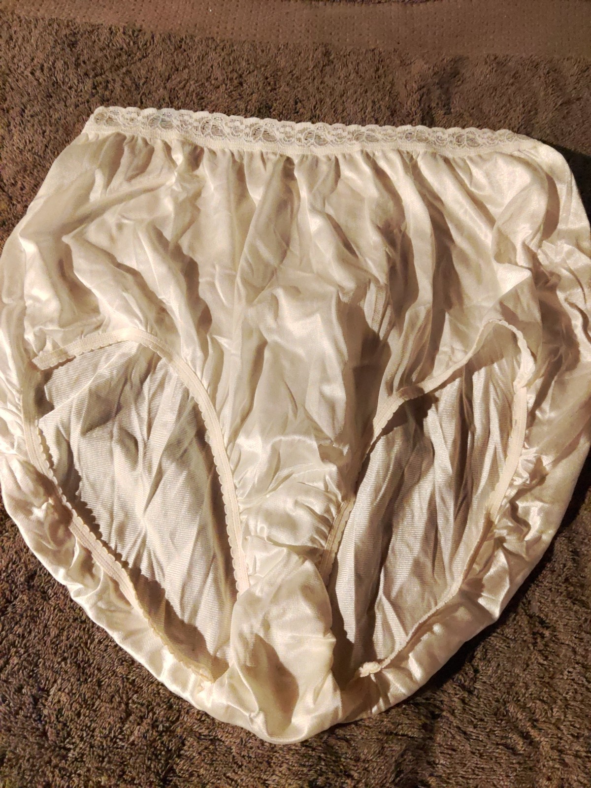 Size 10 vintage Just My Size 100% nylon Silky Soft panties w/tags.