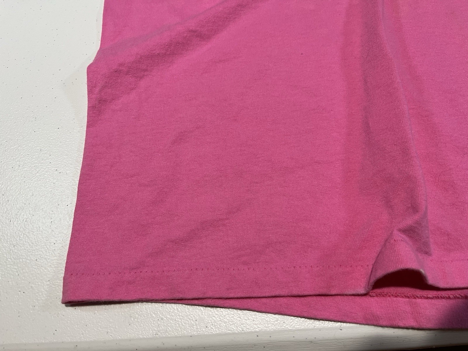 vtg single stitch USA MADE Sedona Arizona lizard XL pink shirt Anvil womens