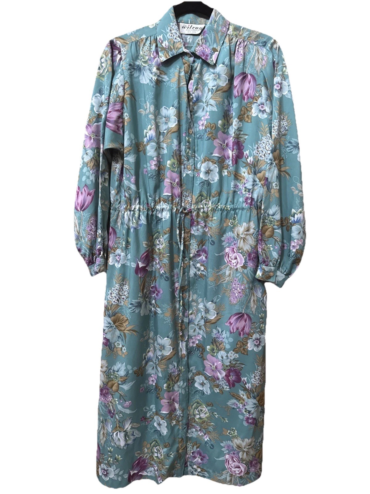VTG The Wilroy Traveler 1970’s Midi Dress SZ 10 Modest Chuch Work