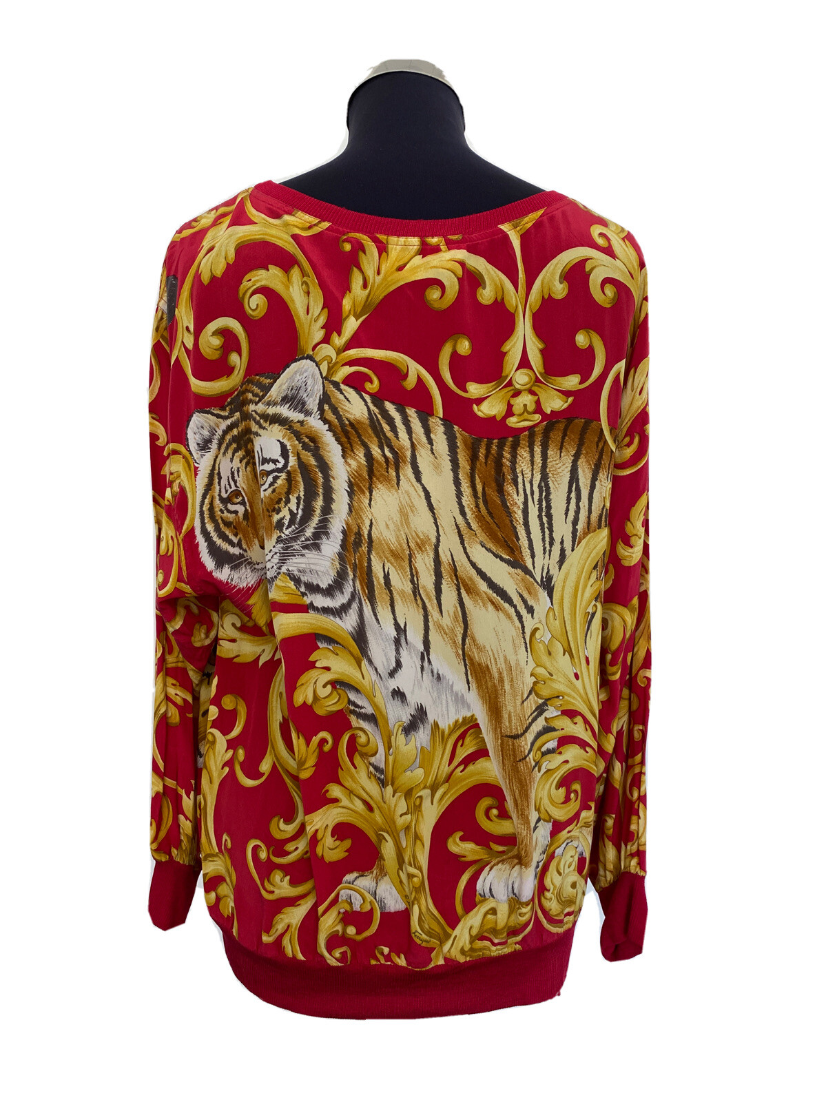 SALVATORE FERRAGAMO JERSEY WOMEN SHIRT WOMAN VINTAGE JHD134