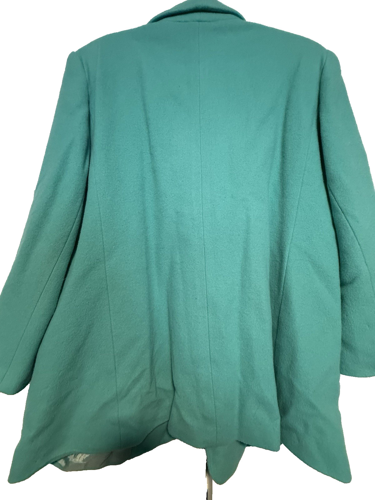 Stephanie Andrews Teal Blazer Women’s 18W Plus Size Single Button Vintage