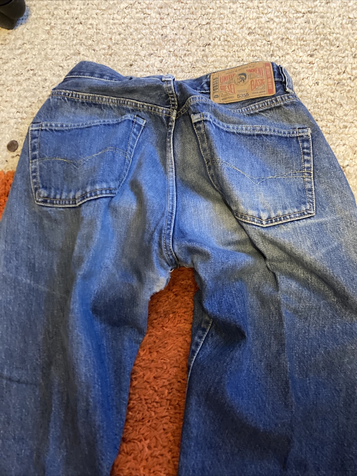 VTG Momwear Y2K Diesel brand Vintage Jeans Men’s Size 32 baggie y2k 1990