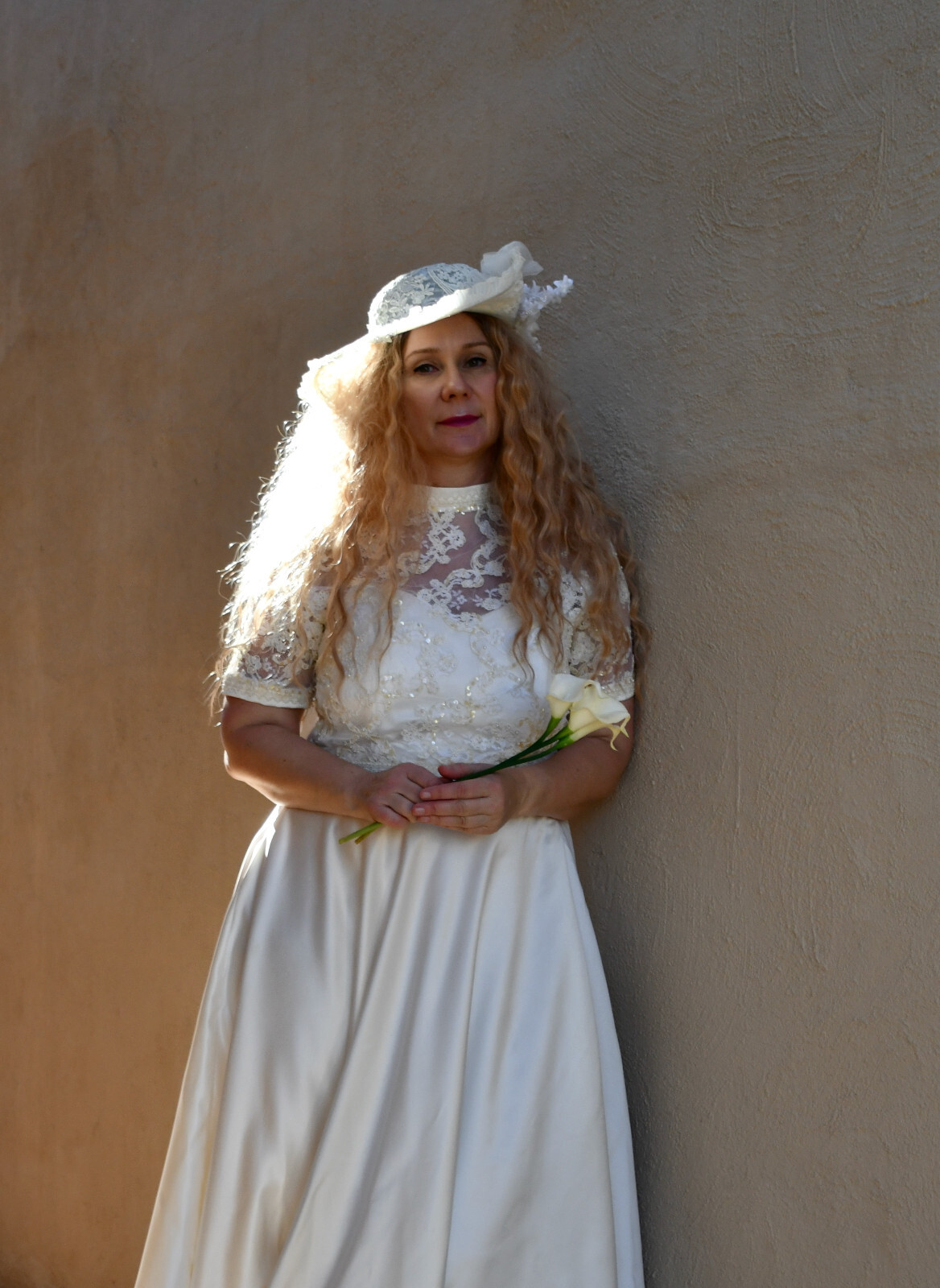 Vintage Fashion 1001 Nights Wedding Bridal Dress Hat Sz 13/14