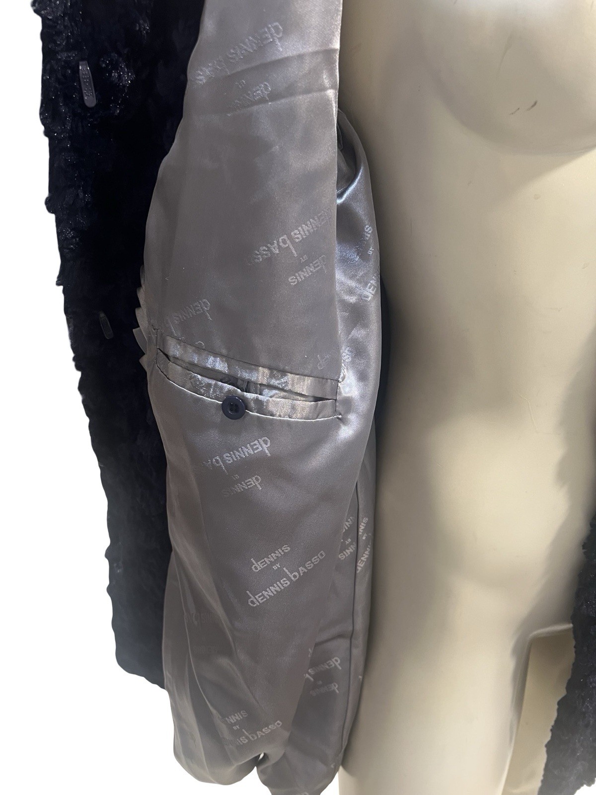 Dennis basso Coat Size Medium