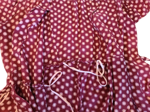 1940s Cold Rayon House Dress
