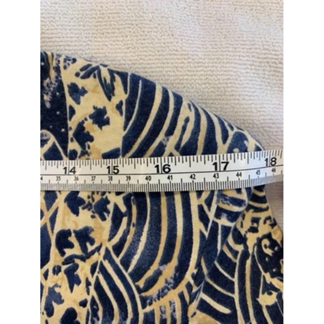 Kates for Eaton Vintage Canadian Maxi Dress Blue Floral Prairie Cottagecore M