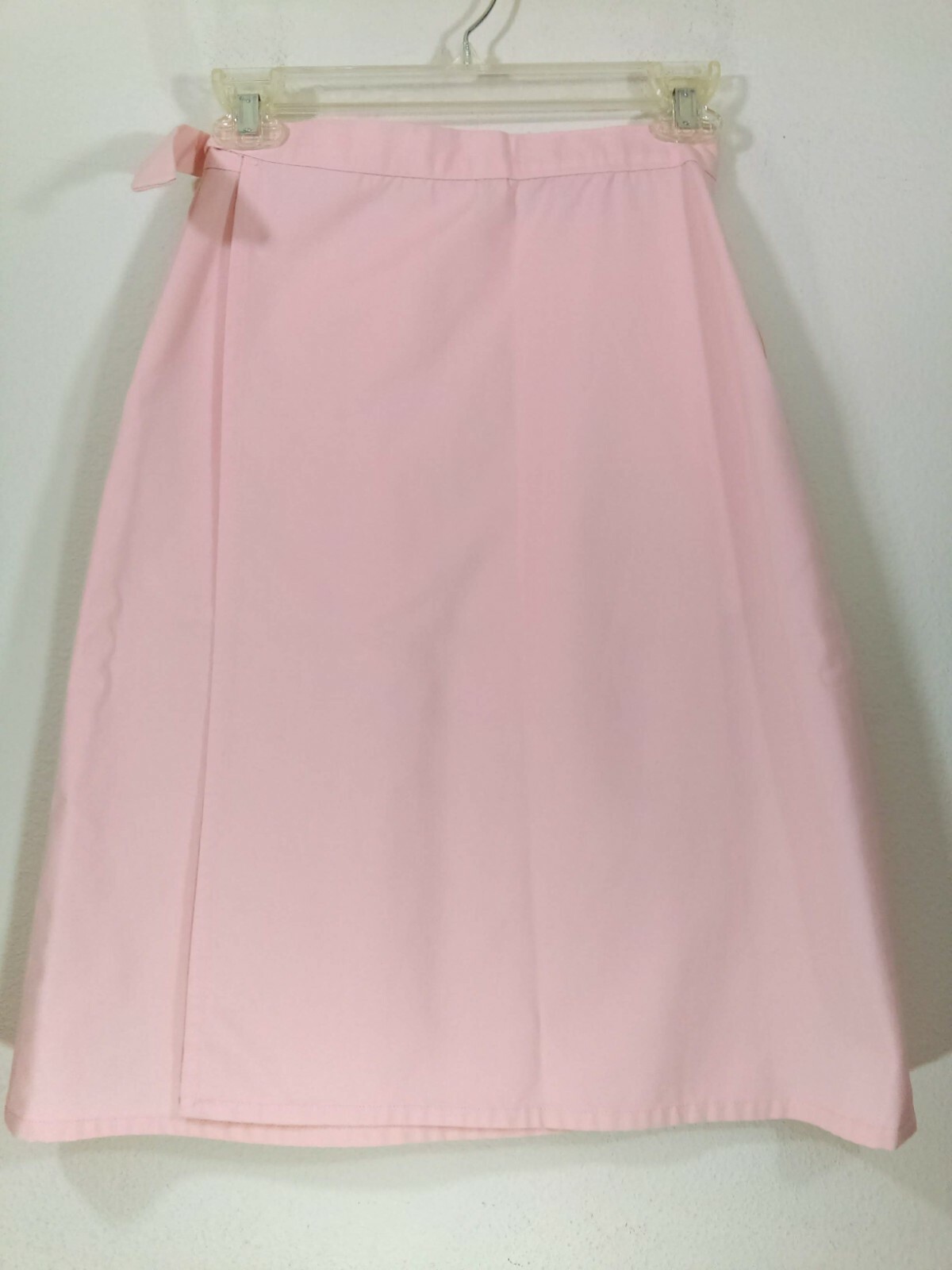 Vintage Lombardi inc Sportswear Skirt Small Pink Wrap Around D-Ring Belt Pockets