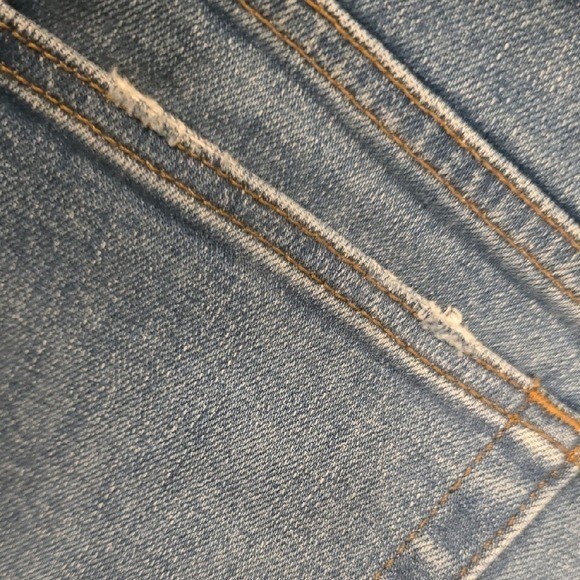 RE/DONE Vain Stove Pipe Jeans 25 High Rise Straight Leg Designer Denim