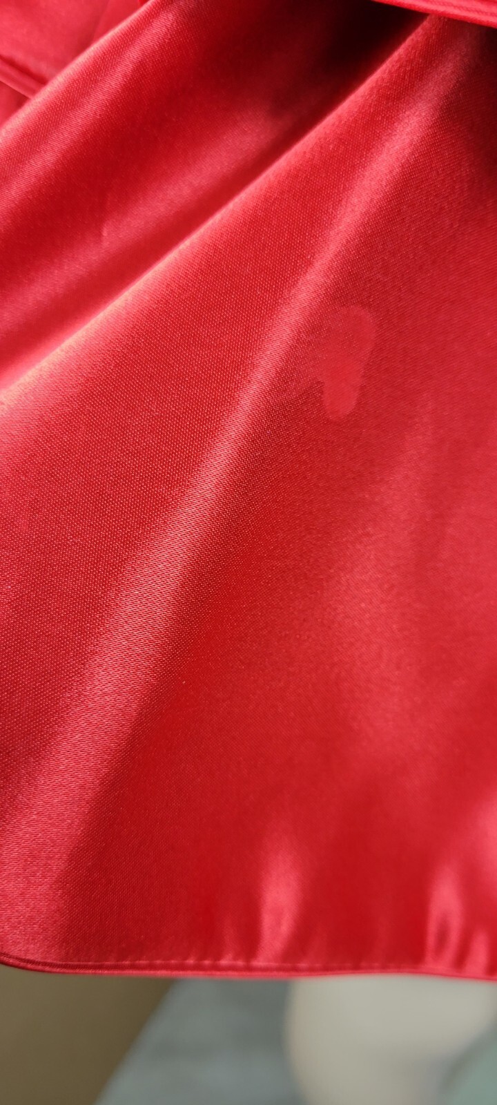 Vintage 1990’s Barboglio Cristina Jan Designer Red 2 Piece Peplum Dress Sz 4 EUC