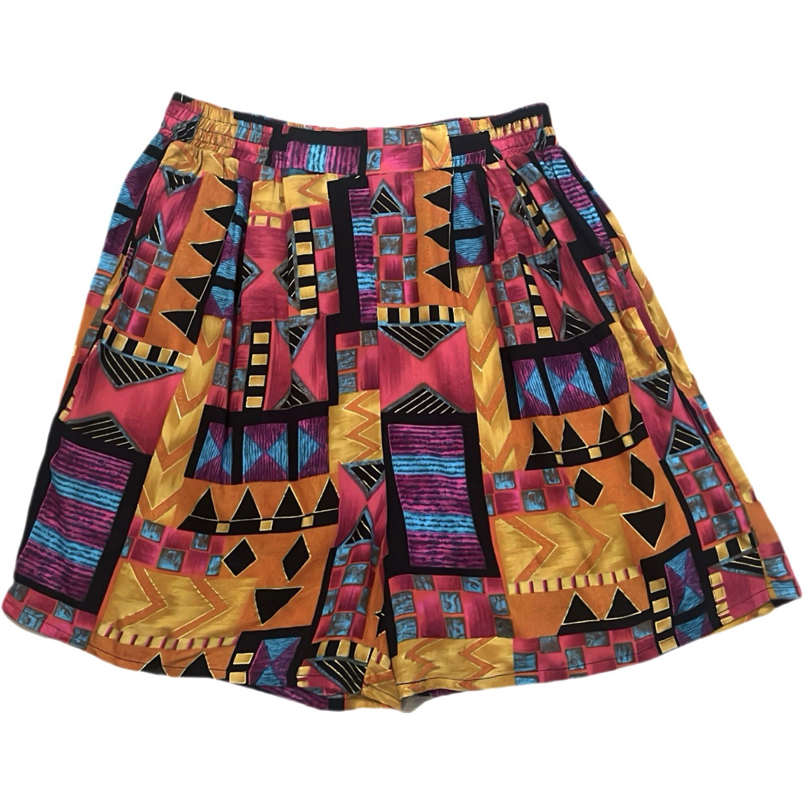 Vintage Pearl River Clothing Co Abstract Shorts
