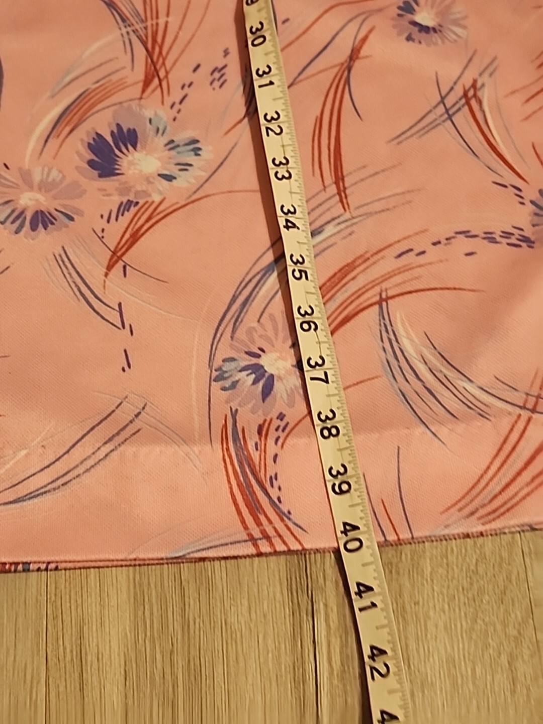 Vintage 70s80s Sleeveless Day Dress Casual Sz 20½ Pink