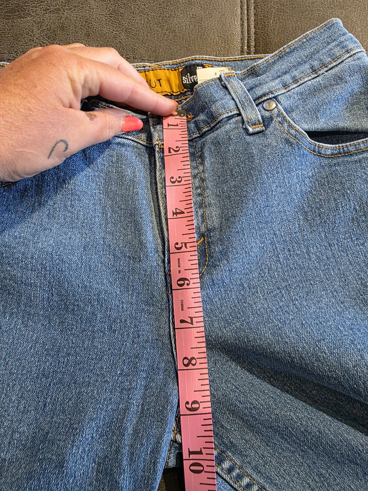 Vintage 1990’s Levi’s Silvertab Lowcut Jeans Women’s 5/6 Made in USA