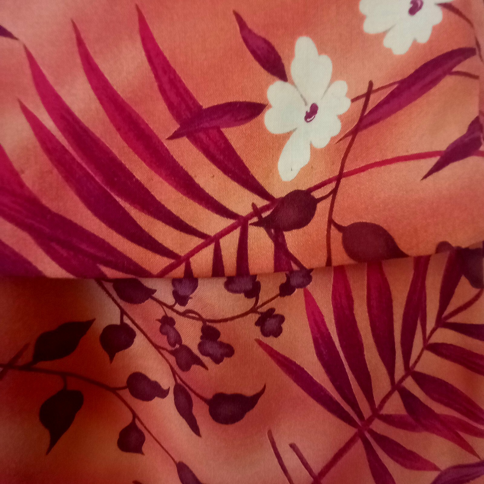 Orange Vintage Maxi Dress by Coldwater Creek Size 8 Petite Sleeveless Darling!