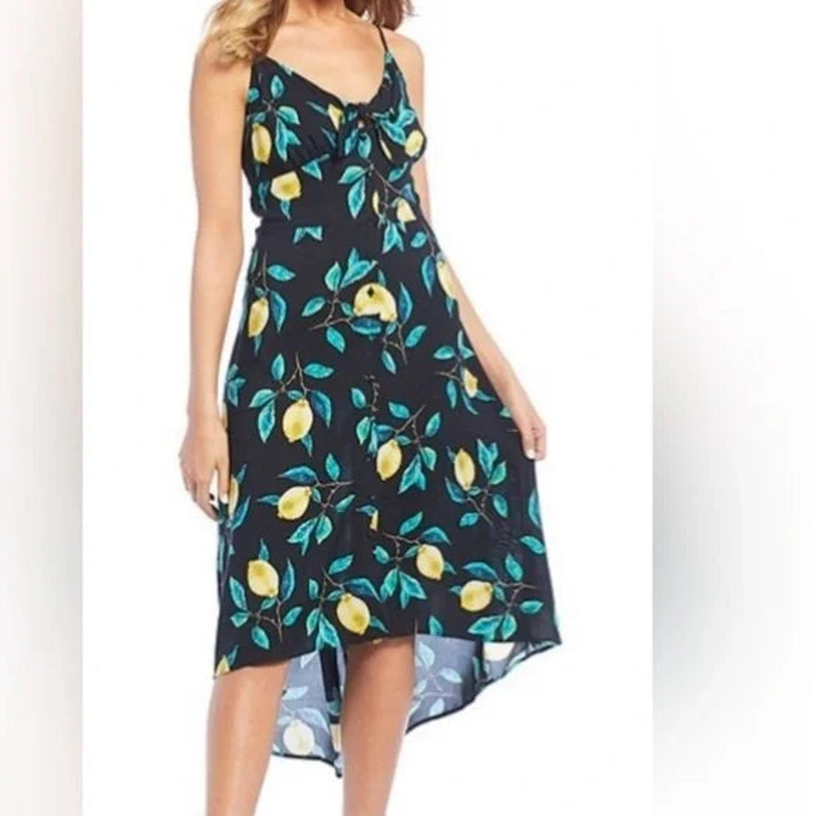 Lemon Print Dress