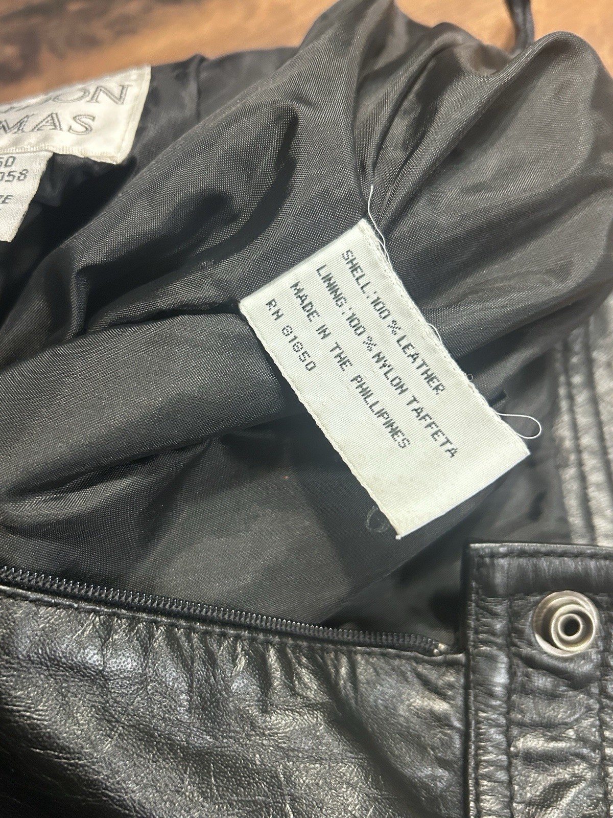 Vintage 80s/90s Brandon Thomas Genuine Leather Mini Skirt