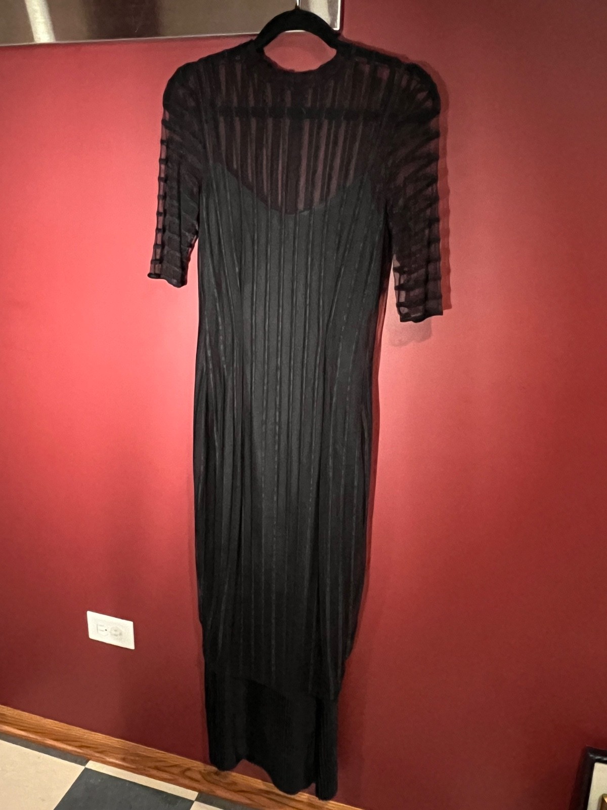 Late 1990s Vivienne Tam full length dress – Victorian Era inspired