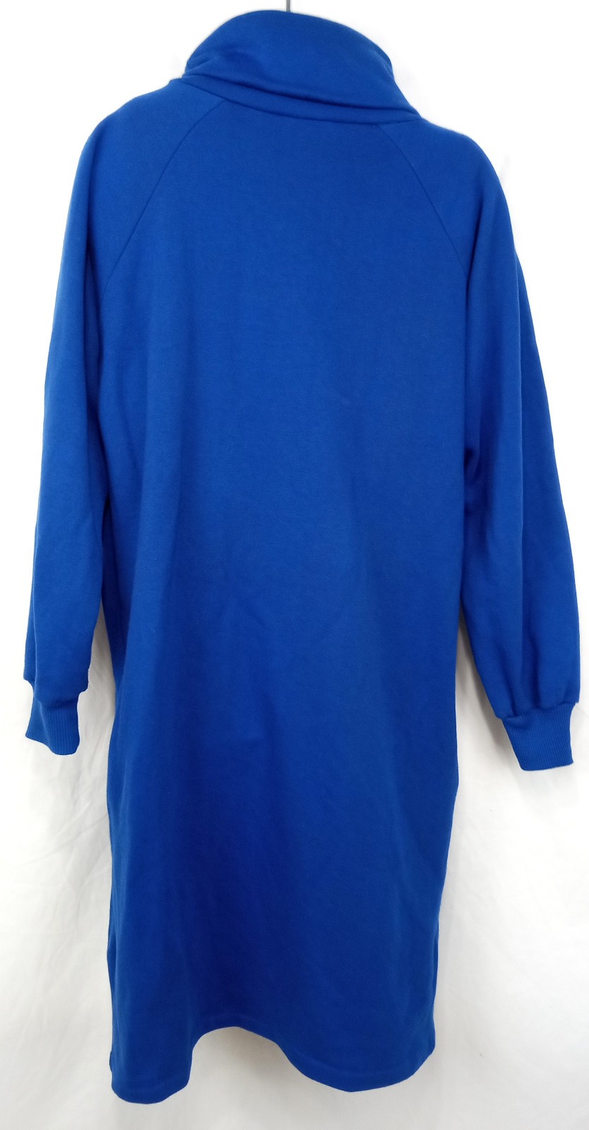 Vintage Pull Over Country Preppy Women’s Royal Blue Utility Dress Turtle Neck