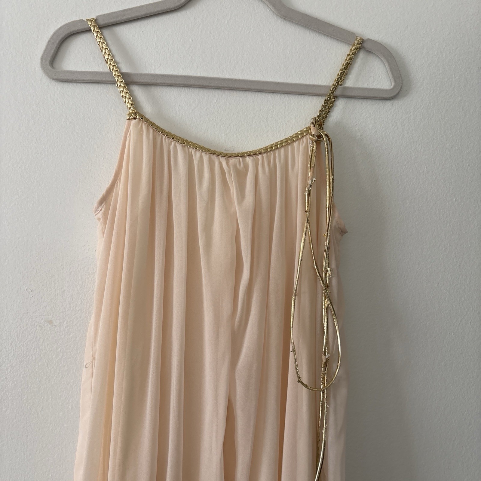 Vtg Annabelle Nordstroms M 2 Pc Negligee Robe Set Sheer Coquette Y2K Honeymoon