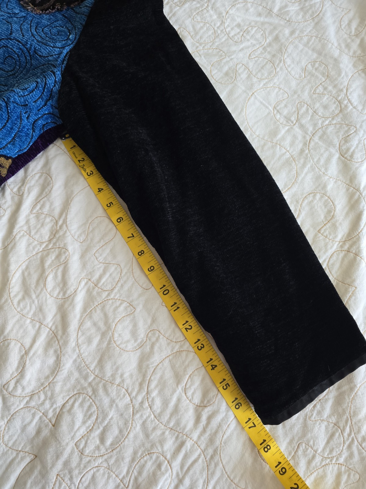 Vintage 90s Celestial Black Whimsigoth Plus Size Oversized Embroidered Jacket 1X