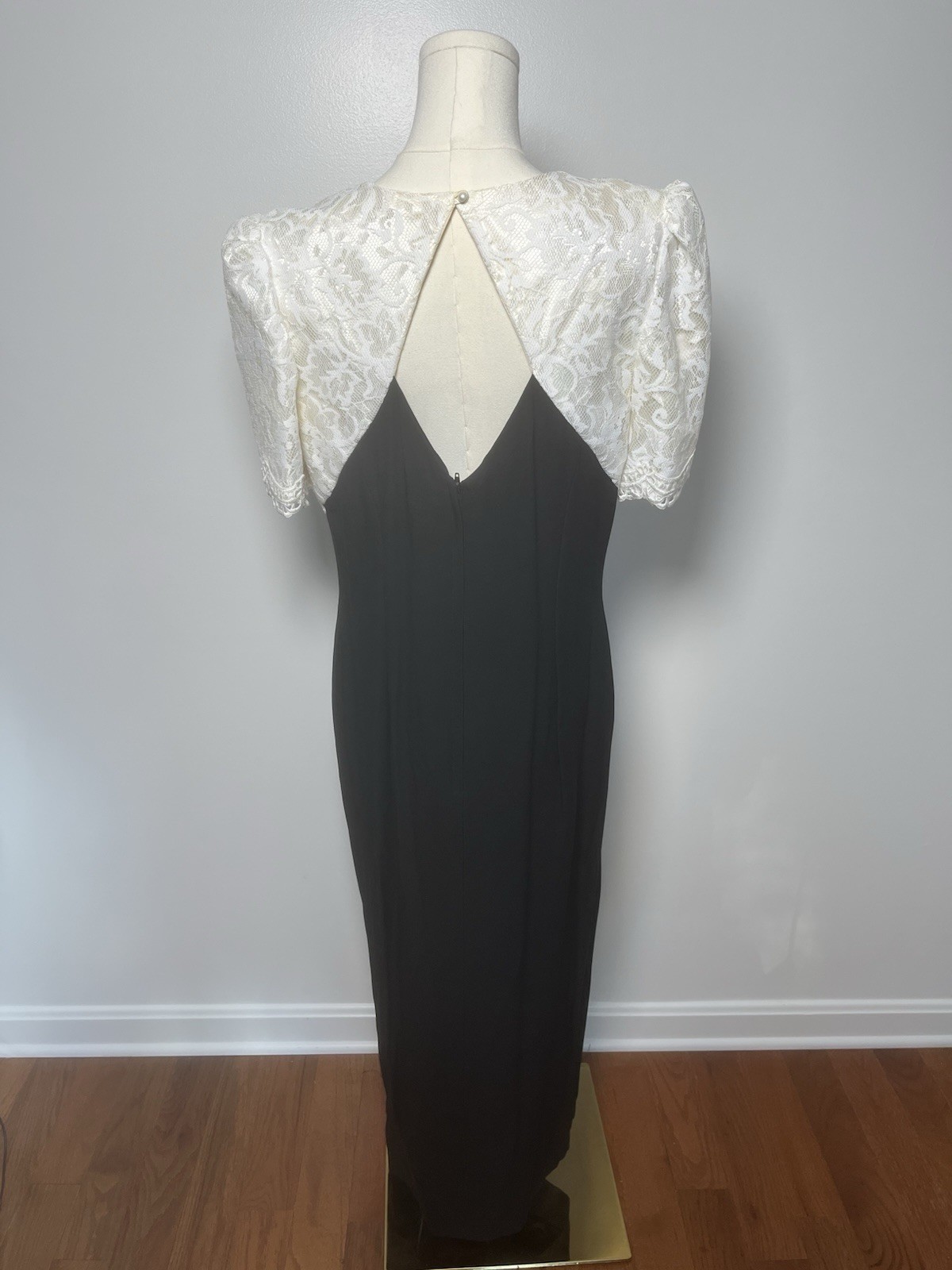 Vintage Jessica McClintock Dress Size 16 Bridal Evening Gown USA MADE FAST SHIP